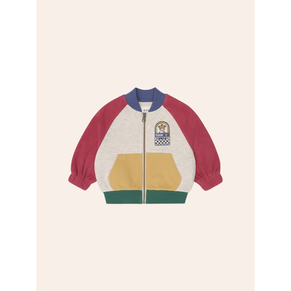 Huxbaby Hux Colour Block Zip Sweat
