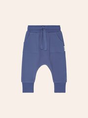 Huxbaby 5 Pocket Blue Trackpant-pants-and-shorts-Bambini