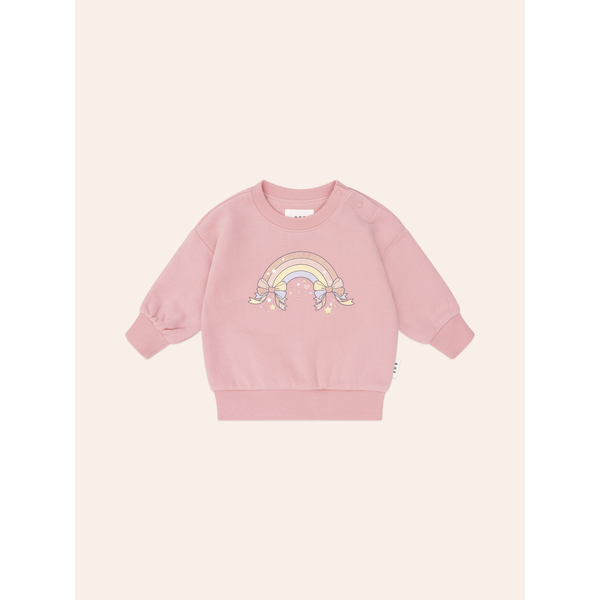 Huxbaby Whimsical Rainbow Sweatshirt