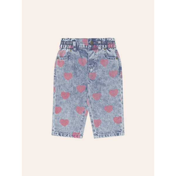 Huxbaby Dreamy Denim Hearts Jeans