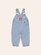 Huxbaby Car Denim Stripe Overalls