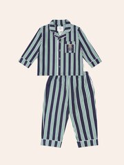 Huxbaby Classic Stripe Flannel PJ Set-sleepwear-Bambini