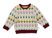 Goldie + Ace Flower Garden Knit Jumper-tops-Bambini