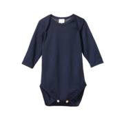 Nature Baby Merino LS Bodysuit-bodysuits-and-rompers-Bambini