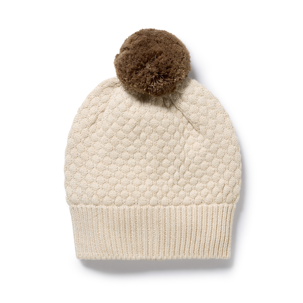 Wilson & Frenchy Organic Knitted Bubble Hat