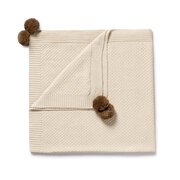 Wilson & Frenchy Organic Knitted Bubble Blanket-sleepwear-and-bedding-Bambini