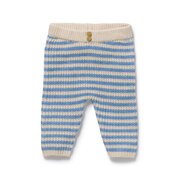 Wilson & Frenchy Organic Knitted Stripe Legging-pants-and-shorts-Bambini