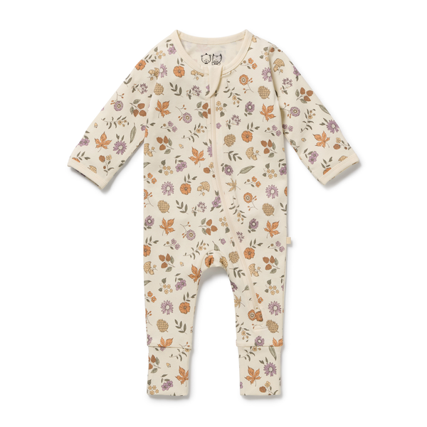 Wilson & Frenchy Organic Zipsuit with Feet