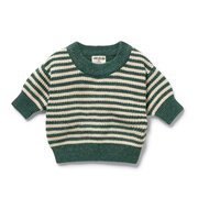 Wilson & Frenchy Organic Knitted Stripe Jumper-tops-Bambini
