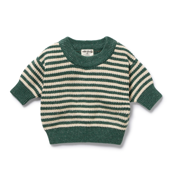 Wilson & Frenchy Organic Knitted Stripe Jumper