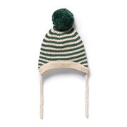 Wilson & Frenchy Organic Knitted Stripe Bonnet-hats-and-sunglasses-Bambini