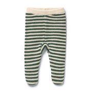 Wilson & Frenchy Organic Knitted Stripe Legging with Feet-pants-and-shorts-Bambini