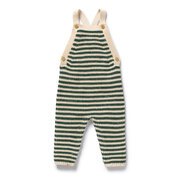 Wilson & Frenchy Organic Knitted Stripe Overall-bodysuits-and-rompers-Bambini