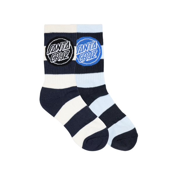 Santa Cruz Reverse Dot Crew Sock 2 Pack