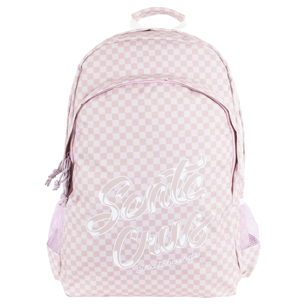 Santa Cruz Ribbon Script Checkboard Backpack