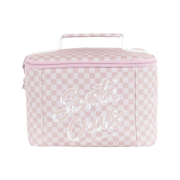Santa Cruz Ribbon Script Checkboard Lunchbox