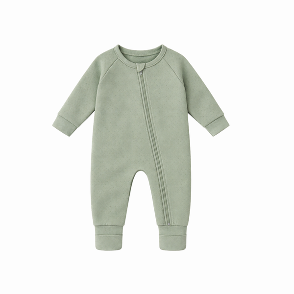 Confetti Kidz Pointelle Zipsuit