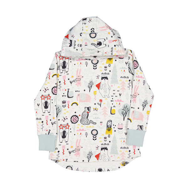 Radicool Forest Doodle Hood