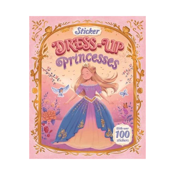 Dress-Up Princesses Sticker Book
