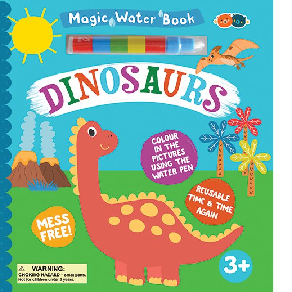 Dinosaurs Magic Water Activity Book