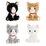 Keeleco Eco Friendly Kitty Love Soft Toy 14cm