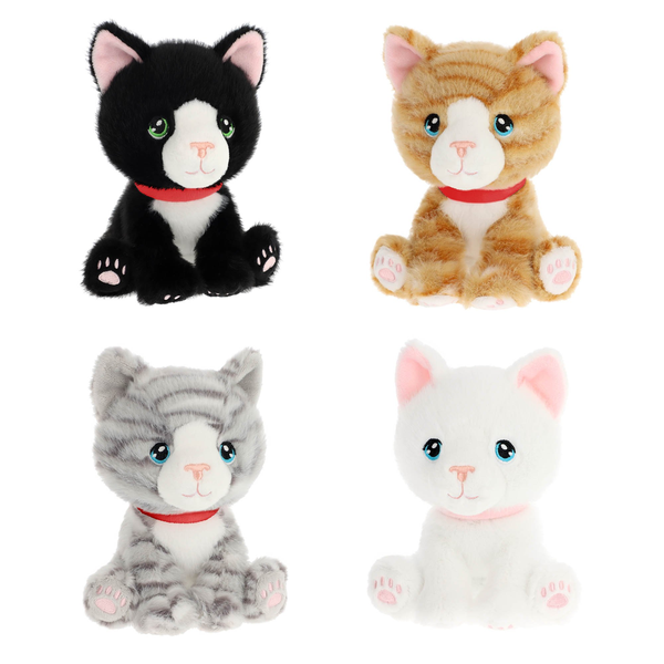 Keeleco Eco Friendly Kitty Love Soft Toy 14cm