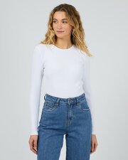 Silent Theory Rib LS Tee-tops-Bambini