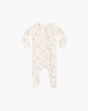 Quincy Mae Bamboo Zip Footie-bodysuits-and-rompers-Bambini