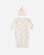 Quincy Mae Bamboo Baby Gown and Hat Set