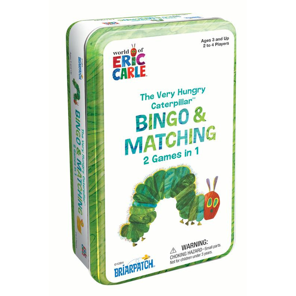 Eric Carle Very Hungry Caterpillar Bingo & Matching Tin Game