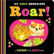 Roar My First Opposites Neon Board Book-toys-Bambini