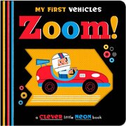 Zoom My First Vehicles Neon Board Book-toys-Bambini