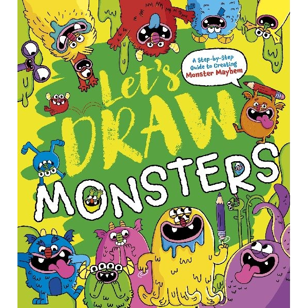 Lets Draw Monsters Drawing Book