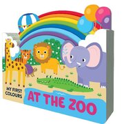 At The Zoo Chunky Scene Board Book-toys-Bambini