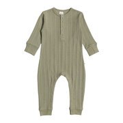 Woolbabe Merino LS Henley Suit-merino-Bambini