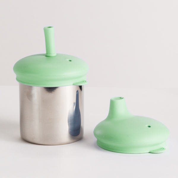 Nestling Stainless Steel 3-in-1 Insulated Sip & Straw Cup