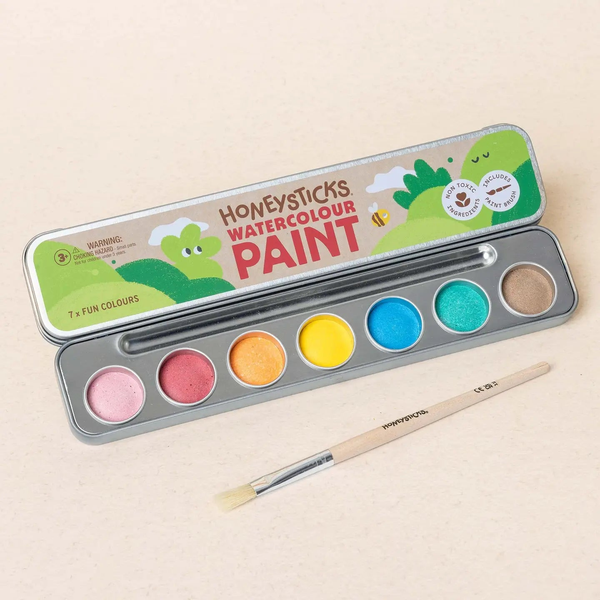Honeysticks Watercolour Paint Set 7 colours