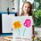 Honeysticks Watercolour Paint Set 7 colours
