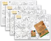 Honeysticks Jumbo Posters & Crayons Activity Set-toys-Bambini