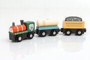ToysLink Wooden Magnetic Train Set-toys-Bambini