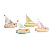 ToysLink Wooden Toy Sail Boat-toys-Bambini