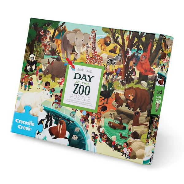 Croc Creek 60pc Day at the Zoo Puzzle