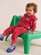 Huxbaby Very Cherry Velour Zip Up Hoodie