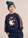 Huxbaby Ski Percy Stripe Drop Shoulder Sweatshirt