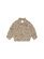 Huxbaby Very Cherry Leopard Print Denim Jacket