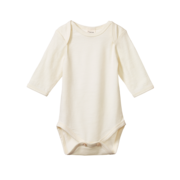 Nature Baby Merino LS Bodysuit-bodysuits-and-rompers-Bambini
