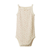 Nature Baby Camisole Bodysuit Pointelle-bodysuits-and-rompers-Bambini