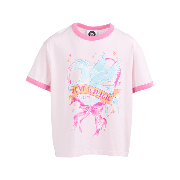 Eve Girl Pegasus Ringer Tee