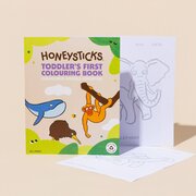 Honeysticks Toddler's First Colouring Book - Endangered Animals Adventure-gift-ideas-Bambini