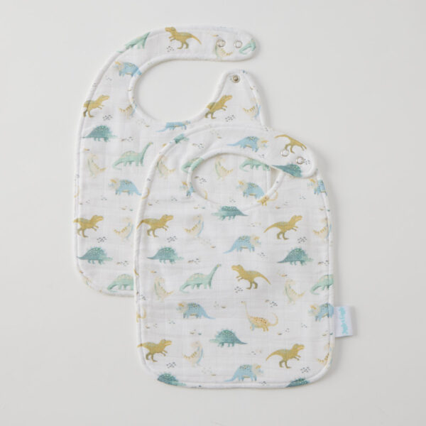 Jiggle & Giggle Muslin Bib Set